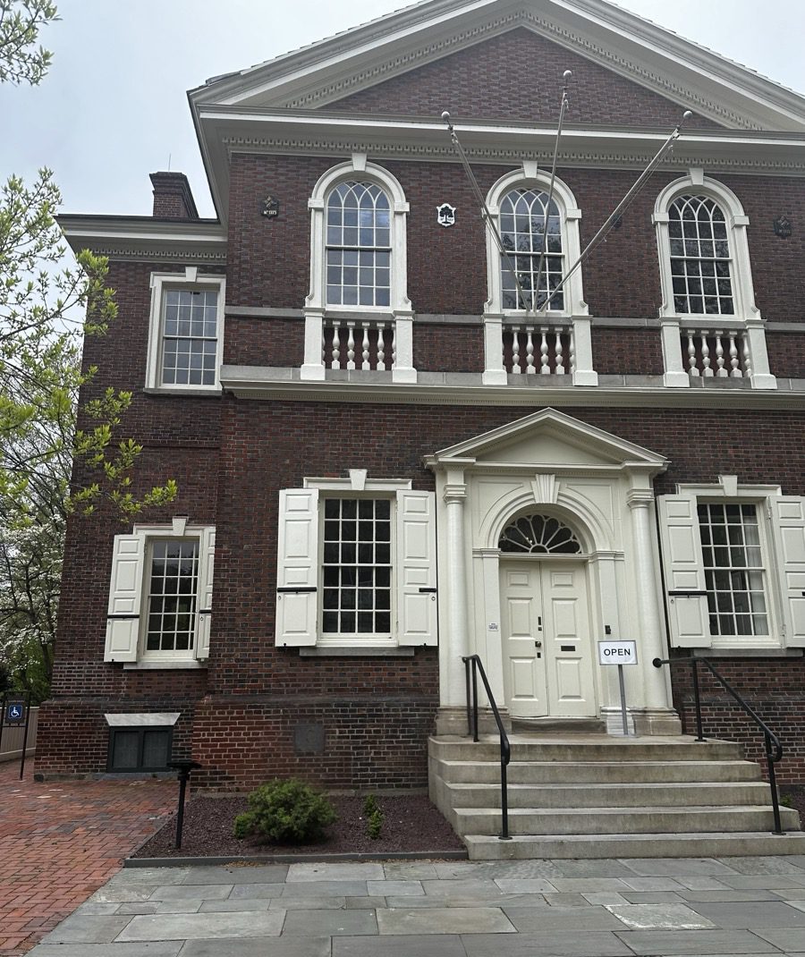Carpenters Hall Philadelphia exterior