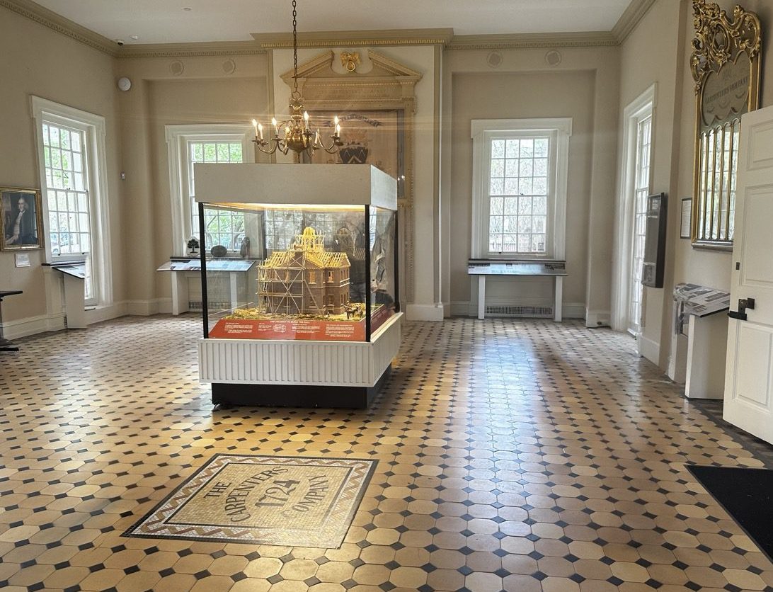 Carpenters Hall Philadelphia interior