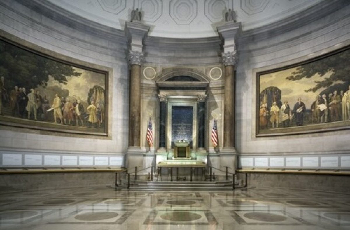 Rotunda for the Charters of Freedom, National Archives, Washington D.C.