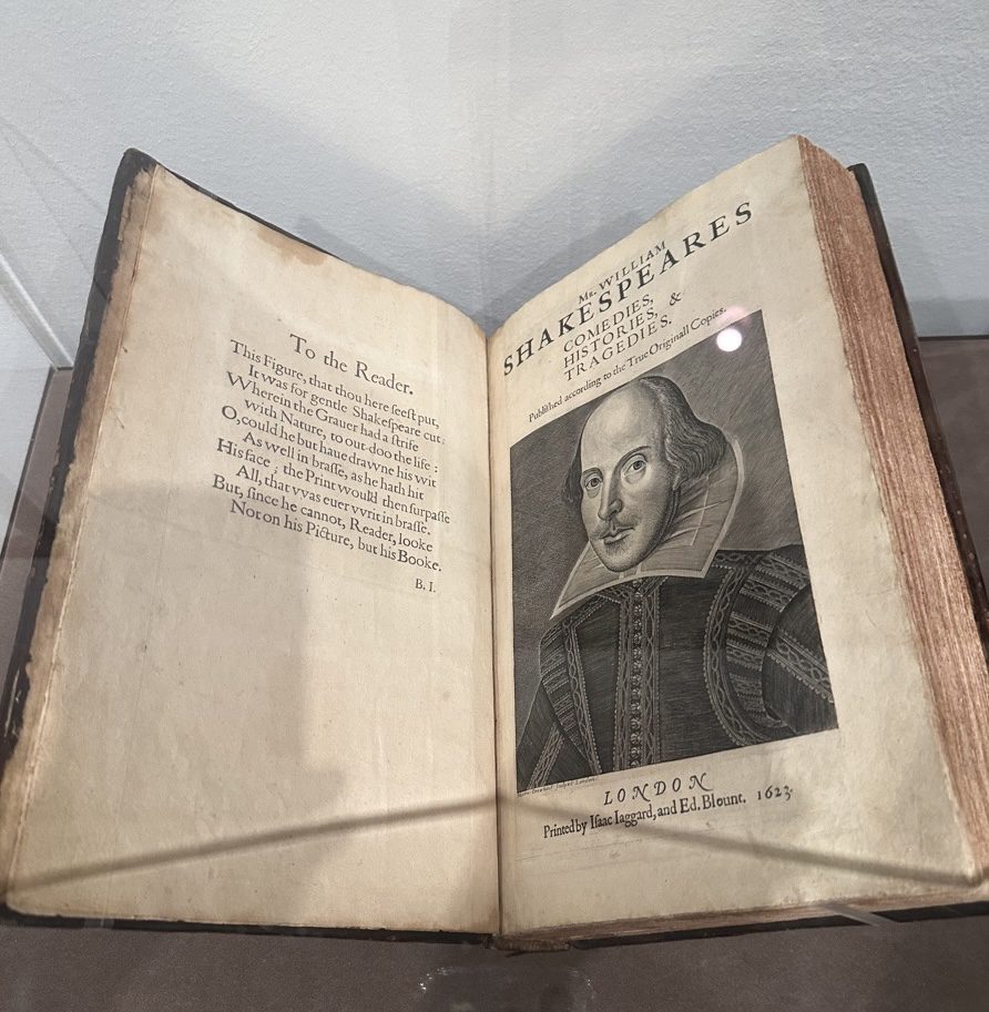 Shakespeare First Folio, 1623 — Morgan Library