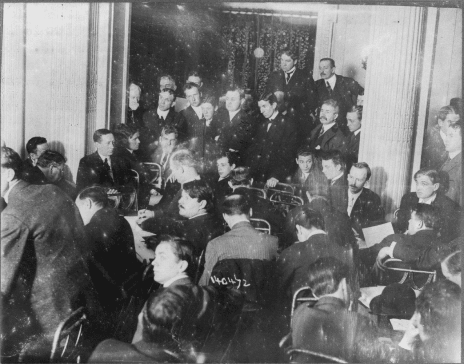U.S. Senate Titanic inquiry at the Waldorf-Astoria, 1912